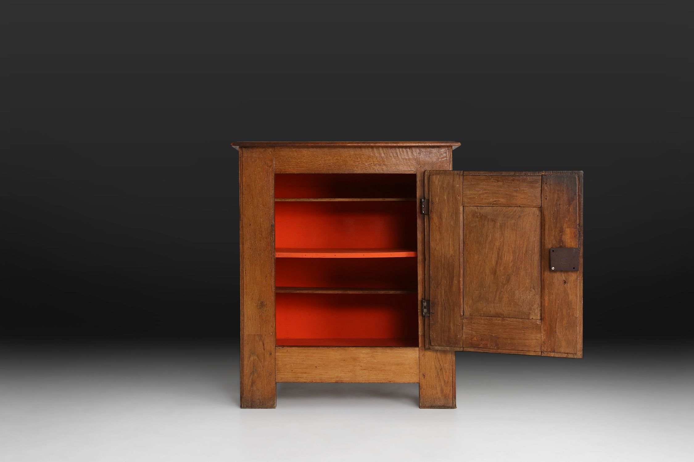 Oak Cabinet with Exceptional Patina, Belgium 18th Centurythumbnail